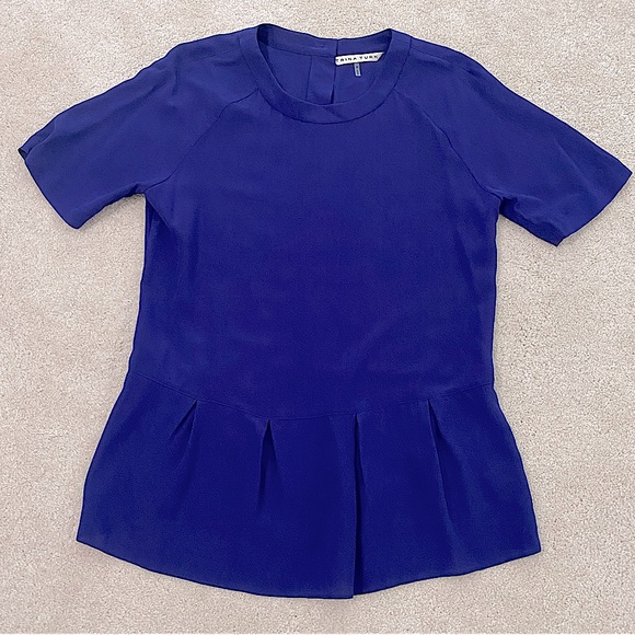 Trina Turk Silk Blouse - Picture 2 of 12